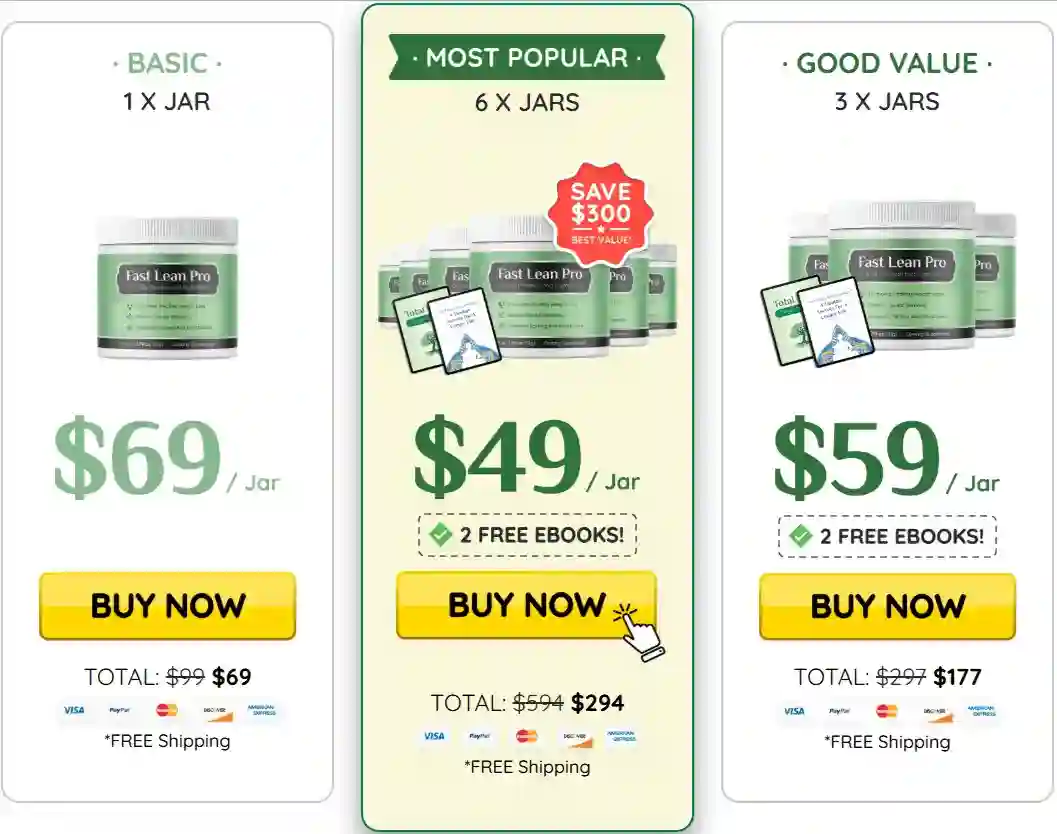fast lean pro best price